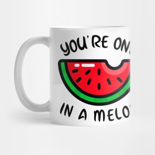 Watermelon Yummy Cartoon Funny Fruit Mug